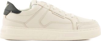 Emporio Armani Logo Leather Sneakers