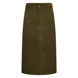 Kaffe Faldas - Skirts - Mujer - Verde - 3XL