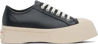 スニーカー Sneakers - Marni - Leather - Black MARNI Chunky Men's Black Leather Low Top Sneakers New | eBay