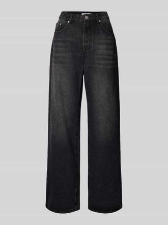 Review Mid Waist Baggy Fit Jeans aus reiner Baumwolle in Black, Gr&ouml;&szlig;e 31