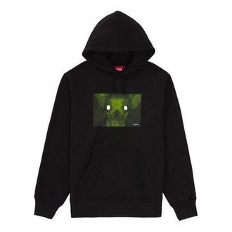 SUPREME FW18 Chris Cunningham Chihuahua Hooded Sweatshirt Black SUP-FW18-842