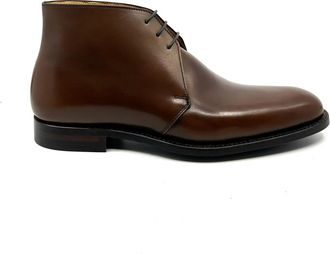 Crockett & Jones Millbank Derby Boot - Heren - Veterlaarzen - Bruin - 43 EU - Leer - Schoenen