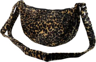 Loni Womens Crossbody Bag Hobo Leopard