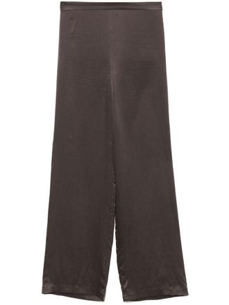 Iro Jonille trousers - women - Silk - 40 - Brown