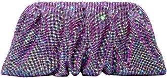 Benedetta Bruzziches Venus La Grande Bag - The Merry Wives of Windsor - Dames - Clutches - Paars - ONE Size - Satijn - Tassen