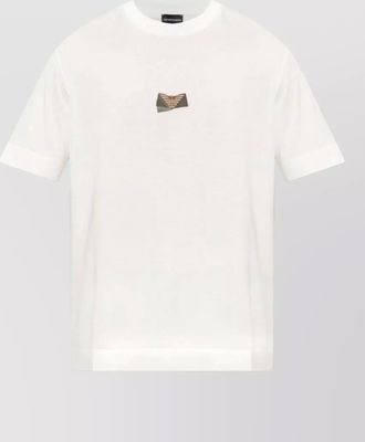Emporio Armani logo print cotton t-shirt