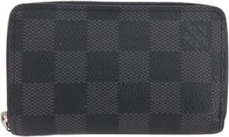 Louis Vuitton Pre-owned Wallets, male, Black, Size: ONE SIZE Pre-owned Coin Case