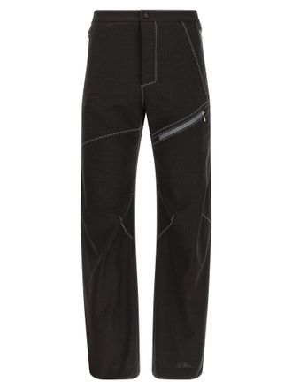 Kiko Kostadinov Virgin Wool Casual Mens Pants