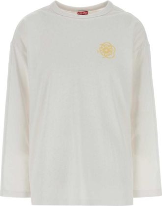 Kenzo White Cotton T-shirt