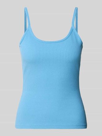 Marc O'Polo Denim Marc OPolo Denim Slim Fit Tr&auml;gertop aus Baumwoll-Mix in Rauchblau, Gr&ouml;&szlig;e XL