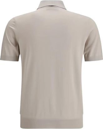 Brunello Cucinelli Mens Short-Sleeve Polo Shirt Ss26 M