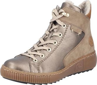 Rieker Veterlaars met veters - Dames - Schoenen - Bruin - Maat: 40 EU Zijde