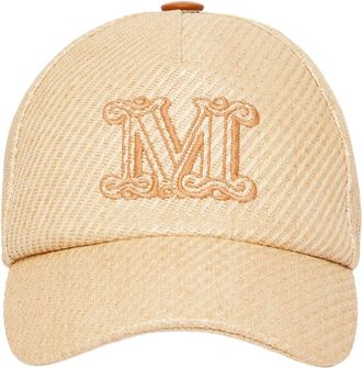 Max Mara Dames, Accessoires, Beige, Maat: 57 CM Nylon