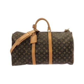 Louis Vuitton Pre-owned Keepall Bandouliere Monogram Boston Bag - unisex - Louis Vuitton Vintage - Vintage Weekend Bags - Brown - ONE SIZE - Pre-owned