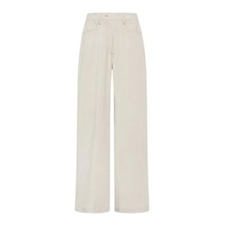 Momoni Mujer, Pantalones, Beige, Talla: 2XS