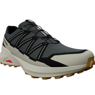 Salomon Trailrunningschuh SALOMON SPEEDCROSS PEAK, Herren, Gr. 44,5, urban chic, schwarz, alfalfa, Synthetik, Textil, Schuhe Trailrunningschuh