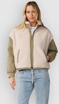 Rip Curl Venture Sherpa Giacca verde