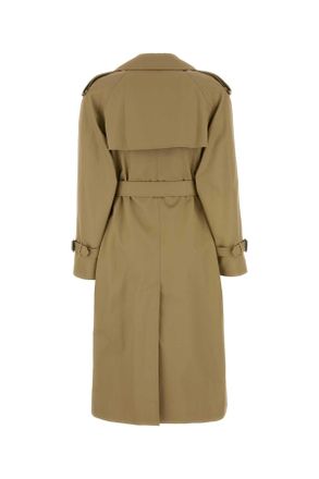 Burberry Beige Exterior: Cotton Trench Coat