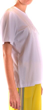 Msgm Tshirt Short Sleeves White