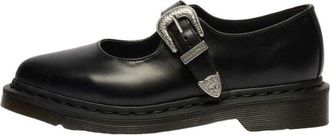 Dr. Martens (WMNS) Dr. Martens Elphie Buckle Atlas Mary Jane Leather Shoes Black Atlas 43102001