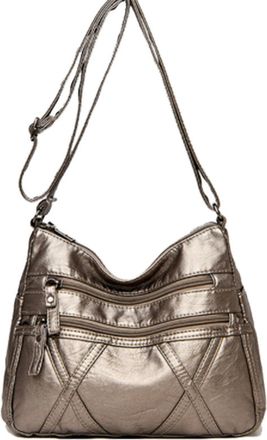 Generic Womens PU Crossbody Bag, Crossbody Tote Bag, Comfortable and Adjustable Shoulder Strap, Applies to Daily Carry, Outings and Commute (bronzer,25 * 11 *