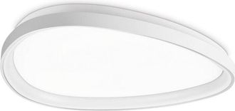 Ideal Lux Ideal Lux - Gemini 61cm led Integrated led Semi Flush Ceiling Light White 2700K