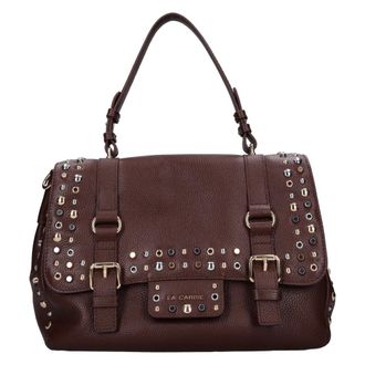 La Carrie Bolso de mano Atena Explosion con asa superior - Bags - Mujer - Marr&oacute;n - ONE SIZE