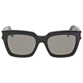 Saint Laurent Smoke Square Ladies Sunglasses BOLD 1 002 54
