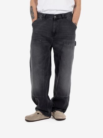 Carhartt Work in Progress OG Double Knee Pant black grind wash