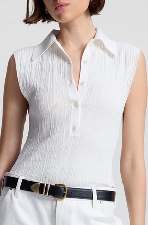 A.L.C. Ollie Sleeveless Top In Bright White
