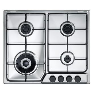 DeLonghi Ffa 46 Asdv Hobs Acero Inoxidable Integrado 60 Cm Encimera De Gas 4 Zona(s)