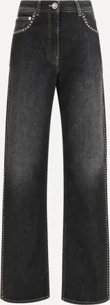 Versace Straight Jeans with studs Female 27