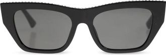 Jimmy Choo London Jc 5035B Zonnebril - Dames - Zonnebrillen - Zwart - 54 MM - Accessoires