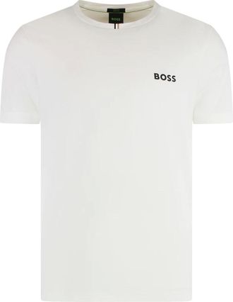 HUGO BOSS Heren, Tops, Wit, Maat: M Poliester