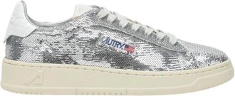 Autry Sneaker Bassa Rose - Dames - Sneakers - Grijs - 39 EU - Leer - Schoenen
