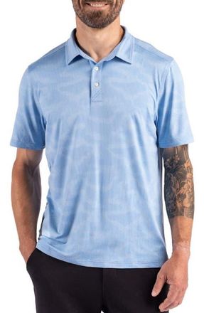 Cutter & Buck Epic Comfort Camo Regular Fit Polo in Atlas at Nordstrom, Size Xxx-Large R