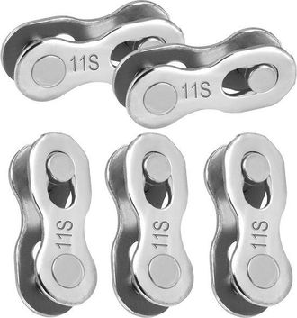 OEM 5 Pares De Cadena Para Bicicleta, Cadena Reutilizable, Fijaci&oacute;n R&aacute;pida De Cadena, F&aacute;cil De Desmontar, Para Reparaci&oacute;n De Cadena De Bicicleta