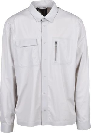 Herno White Polyamide Elastane Technical Stretch Shirt