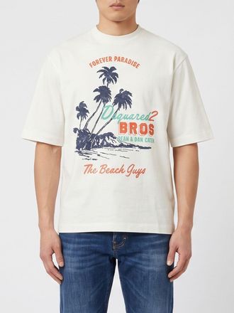 Dsquared2 T-shirt in cotone con logo