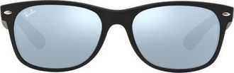 Ray-Ban New Wayfarer Classic 52mm Sunglasses in Black Green at Nordstrom