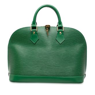 Louis Vuitton Green Epi Alma PM
