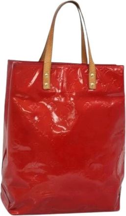 Louis Vuitton Tweedehands leren Louis Vuitton tassen - Dames - Vintage Shopper - Rood - ONE Size - Leer - Vintage