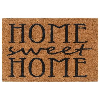 Berkfield Home Door Mat Natural 40x60 cm Tufted Coir in Brown