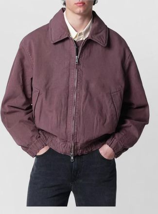 Our Legacy hooded coat elastic cuffs side pockets