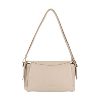 Lancaster Dune Crossbody Tas - Dames - Tassen - Beige - Maat: ONE Size Leer
