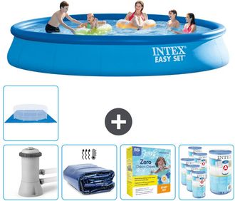 Intex Piscina Easy Set Redonda - 457x84 Cm - 8-piezas Scb22
