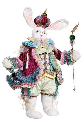 Mark Roberts Wonderland Rabbit in Red Violet at Nordstrom