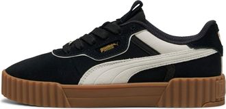 Puma Womens Black Sneakers Carina 3.0 Luxe, Black, 7.5 UK