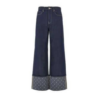 Tory Burch Mujer, Vaqueros, Azul, Talla: W27