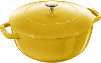 Staub Cast Iron Essential French Oven, Dutch Oven, 5-quart, serves 5-6, Made in France